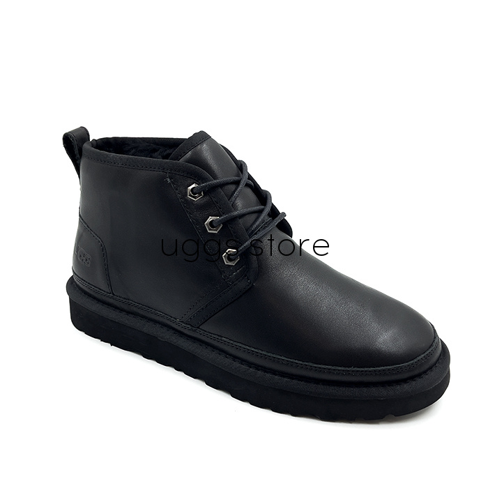 Neumel Men's Leather Black (кожа) - uggs.store