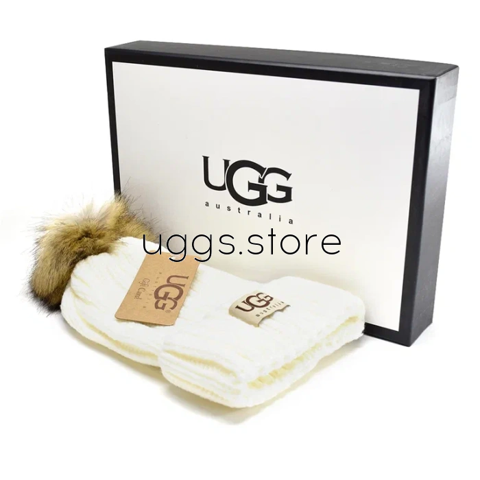 Шапка UGG Hat II White - uggs.store