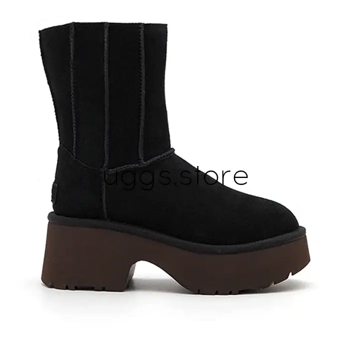 Classic Twin Seam New Heights Black - uggs.store