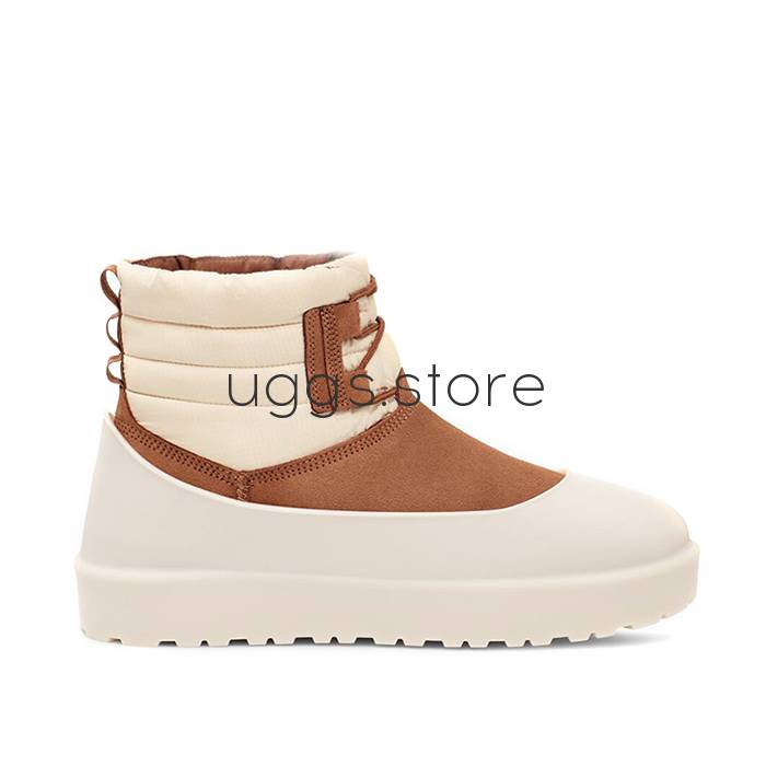 Classic Mini Lace-Up Weather Chestnut / Whitecap - uggs.store