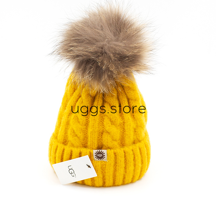 Шапка HAT Yellow - uggs.store