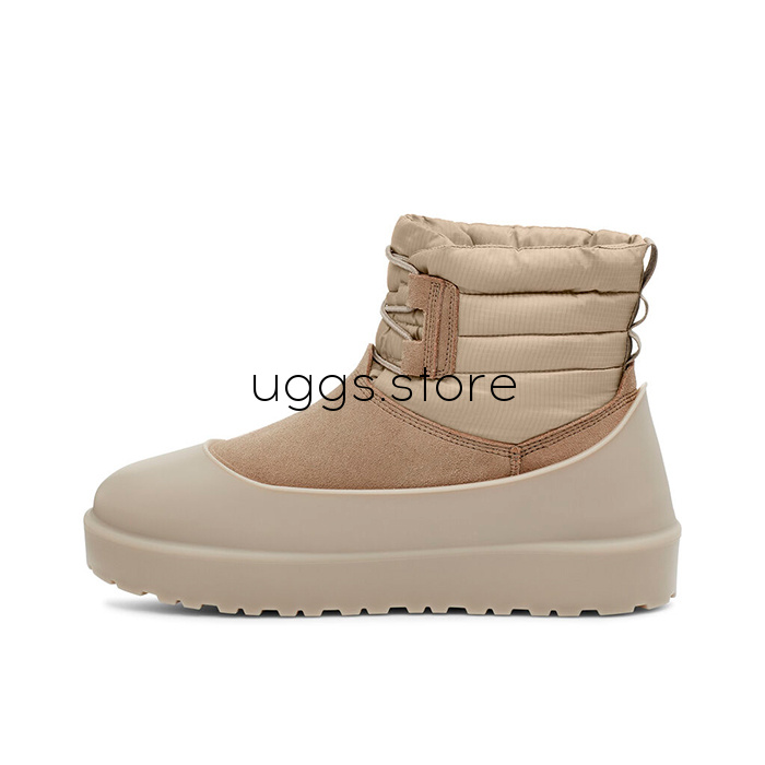 Classic Mini Lace-Up Weather Sand - uggs.store