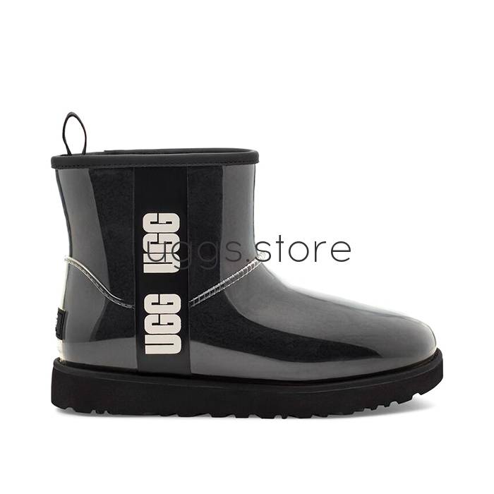 Classic Clear Mini Black - uggs.store