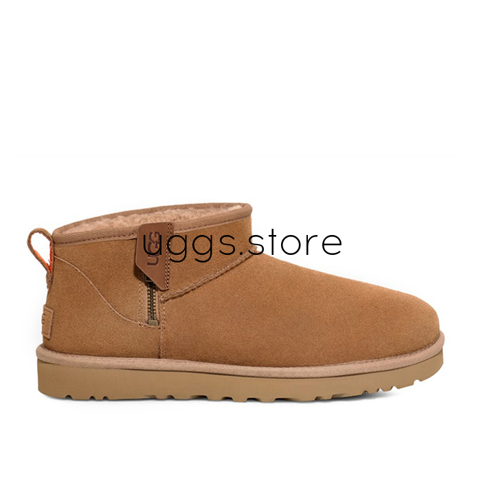 Classic Ultra Mini Zip Men's Chestnut - uggs.store