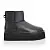 Classic Mini Platform Black Leather  (кожа) - uggs.store