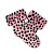 Drizlita Clear Pink Scallop Cheetah - uggs.store