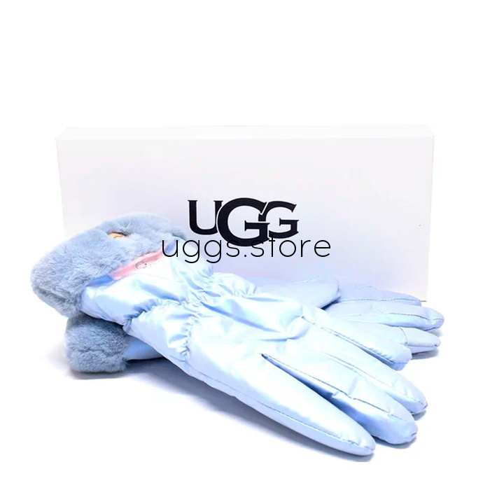 Перчатки Gloves Blue Neon - uggs.store
